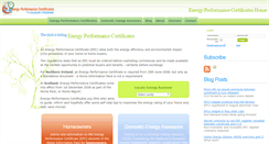 Desktop Screenshot of energy-performance-certificates.org